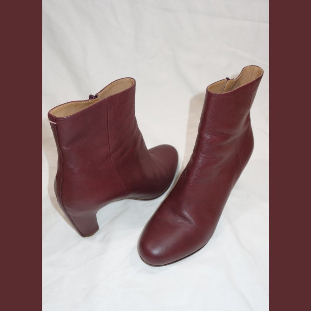 Martin Margiela Red Leather Boots - size 40